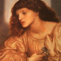 May Morris Painting by Dante Gabriel Rossetti