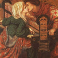 King Rene's Honeymoon Painting by Dante Gabriel Rossetti