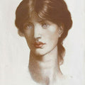 Study For A Vision Of Fiammetta Painting by Dante Gabriel Rossetti