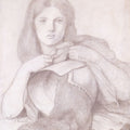 My Lady Greensleeves I Painting by Dante Gabriel Rossetti