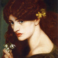 Blanzifiore Painting by Dante Gabriel Rossetti