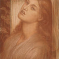 La Pia Painting by Dante Gabriel Rossetti