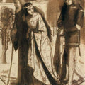 The Queen's Page Painting by Dante Gabriel Rossetti