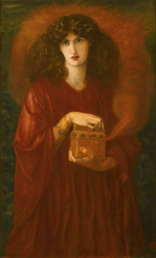 Pandora 2 Painting  by Dante Gabriel Rossetti