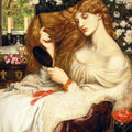 Lady Lilith Painting by Dante Gabriel Rossetti