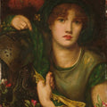 My Lady Greensleeves Painting by Dante Gabriel Rossetti