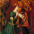 Saint George And The Princess Sabra Painting by Dante Gabriel Rossetti