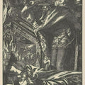 The Lady of Shalott (from the Moxon Tennyson) Painting by Dante Gabriel Rossetti
