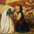Roman De La Rose Painting by Dante Gabriel Rossetti