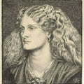 Annie Miller III Painting by Dante Gabriel Rossetti