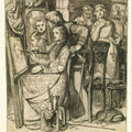 A Parable of Love (or Love's Mirror) Painting by Dante Gabriel Rossetti