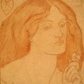 Regina Cordium Or The Queen Of Hearts Painting by Dante Gabriel Rossetti