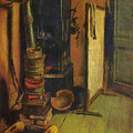 A corner of the studio