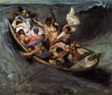Christ on the Lake of Gennezaret (sketch) c. 1841 Painting artwork preview