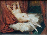 Woman with White Stockings Painting artwork preview