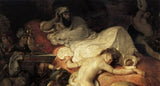 The Death of Sardanapalus (detail) 1827 Painting artwork preview