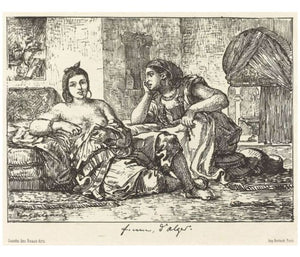 Femmes D'Alger Painting 