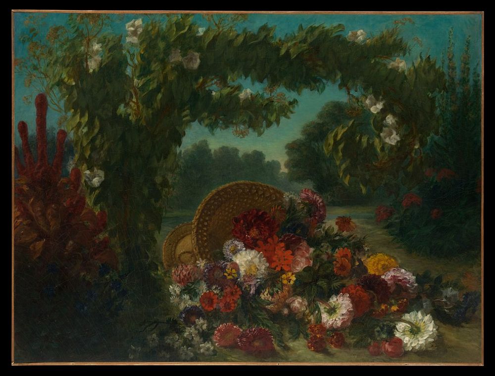 Basket of Flowers 1848