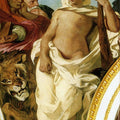 Justice (detail from the decoration of the west wall)