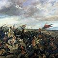 Battle of Poitiers Painting by Eugene Delacroix