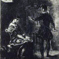 Hamlet and Ophelia