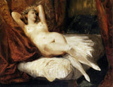Female Nude Reclining on a Divan 1825-26 Painting artwork preview