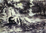 The Death of Ophelia 1843 Painting artwork preview