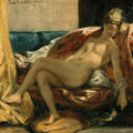 Woman with a Parrot 1827