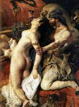 The Death of Sardanapalus (detail) artwork preview