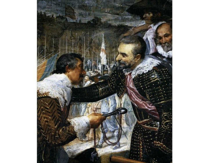 The Surrender of Breda (detail-3) 1634-35 