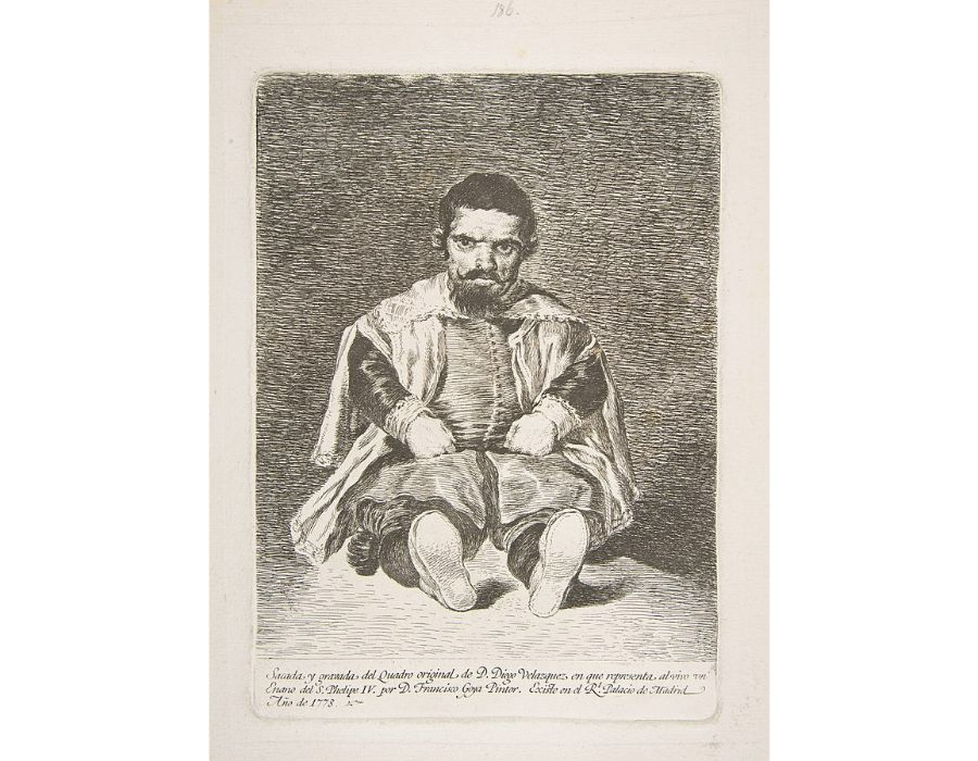 A Dwarf Sitting On The Floor 