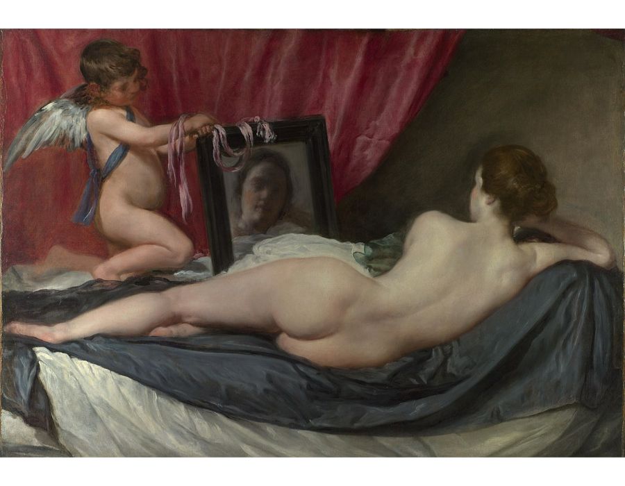 A Venus at Her Mirror 