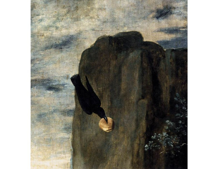 St Anthony Abbot and St Paul the Hermit (detail) c. 1635 