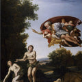 The Expulsion of Adam and Eve Painting by Domenico Zampieri