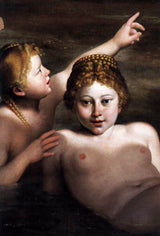 Diana and her Nymphs (detail) Painting artwork preview