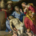 The Pieta Painting by Domenico Zampieri