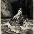 Comes on an old man, hoary white with eld, (Canto III., line 77) 