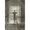 -Here I opened wide the door; -Darkness there, and nothing more. 
