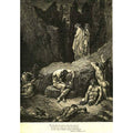But Virgil roused me: "What yet gazest on? (Canto XXIX., line 4) 