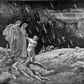 "Ser Brunetto! And are ye here?" (Canto XV., lines 28-29) 