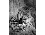 "What cause," said he, "Hath bow'd thee thus!" (Canto XIX., 138-139) artwork preview