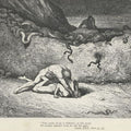The Inferno, Canto 30, lines 33-34: “That sprite of air is Schicchi; in like mood Of random mischief vent he still his spite.” 