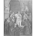 Queen Vashti Refuses to Obey Ahasuerus' Command 
