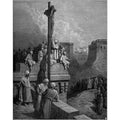 Gerard of Avesnes exposed on the walls of Arsuf 