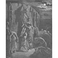 Jabesh-Gileadites Recover the Bodies of Saul and His Sons 