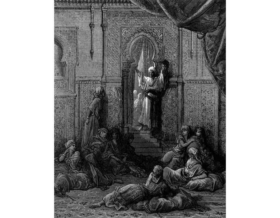 The Emir's Head Shown in the Seraglio 