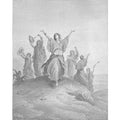 Jephthah's Daughter Comes to Meet Her Father 