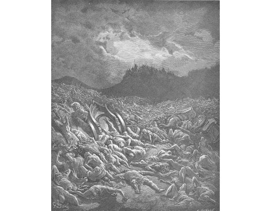 The Ammonite and Moabite Armies Are Destroyed 