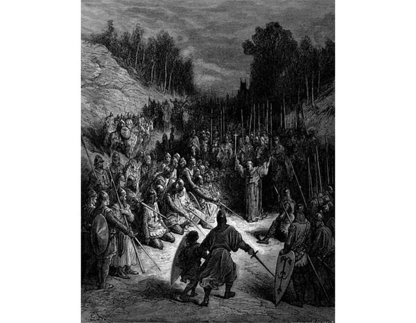 Peter the Hermit Preaching the Crusade 