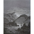 And seems a moving land and at his gills Draws in, and at his trunk spouts out, a sea 